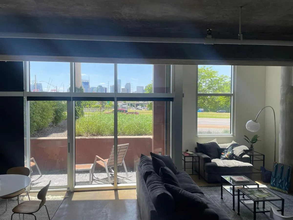 Artsy Chic 1Br Condo 30Day Min With Wifi Ac Parking Tv Furnished Rooftop Nashville 0*,  Verenigde Staten
