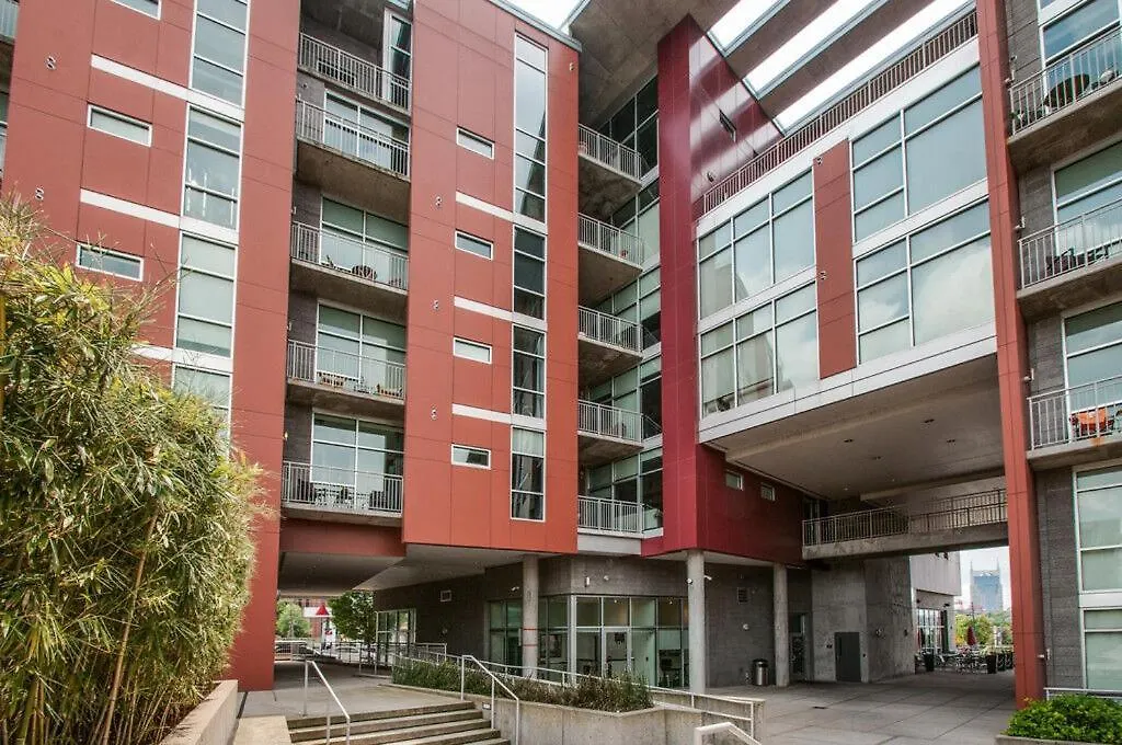 Artsy Chic 1Br Condo 30Day Min With Wifi Ac Parking Tv Furnished Rooftop Nashville 0*,