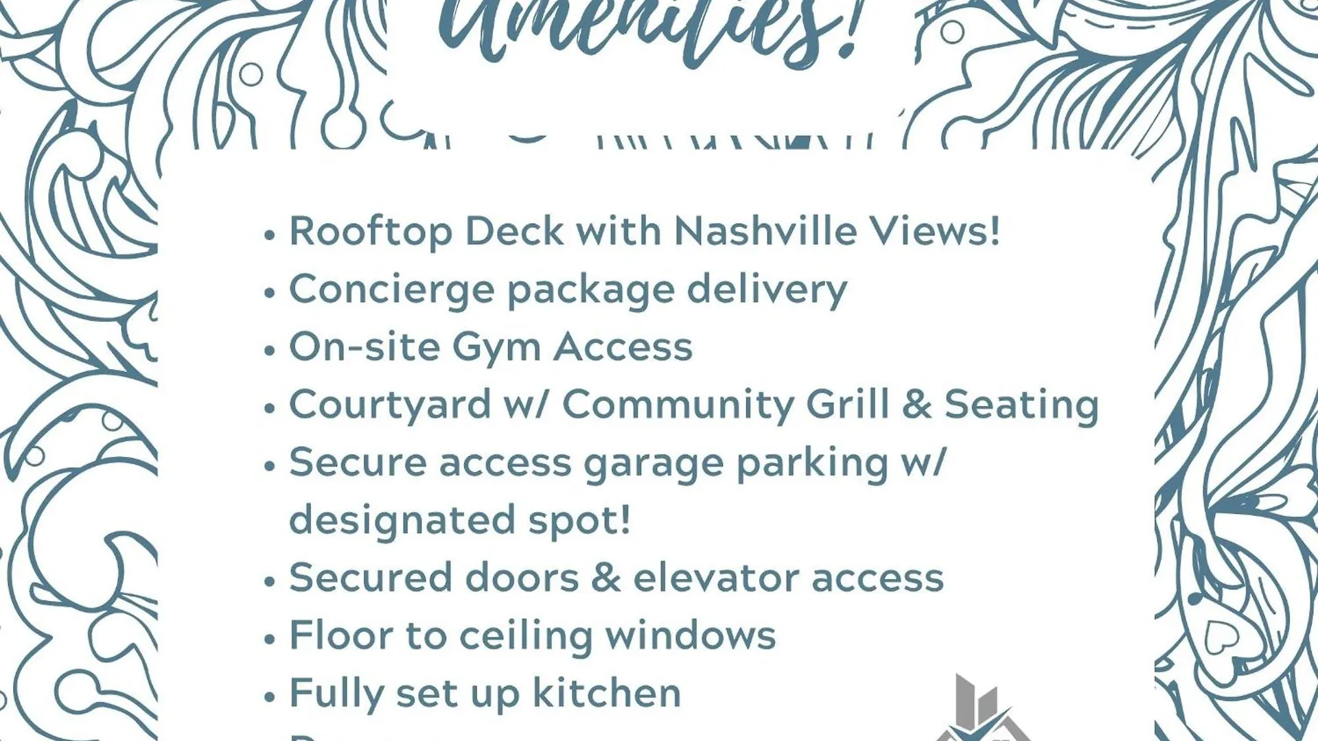 Artsy Chic 1Br Condo 30Day Min With Wifi Ac Parking Tv Furnished Rooftop Nashville Verenigde Staten
